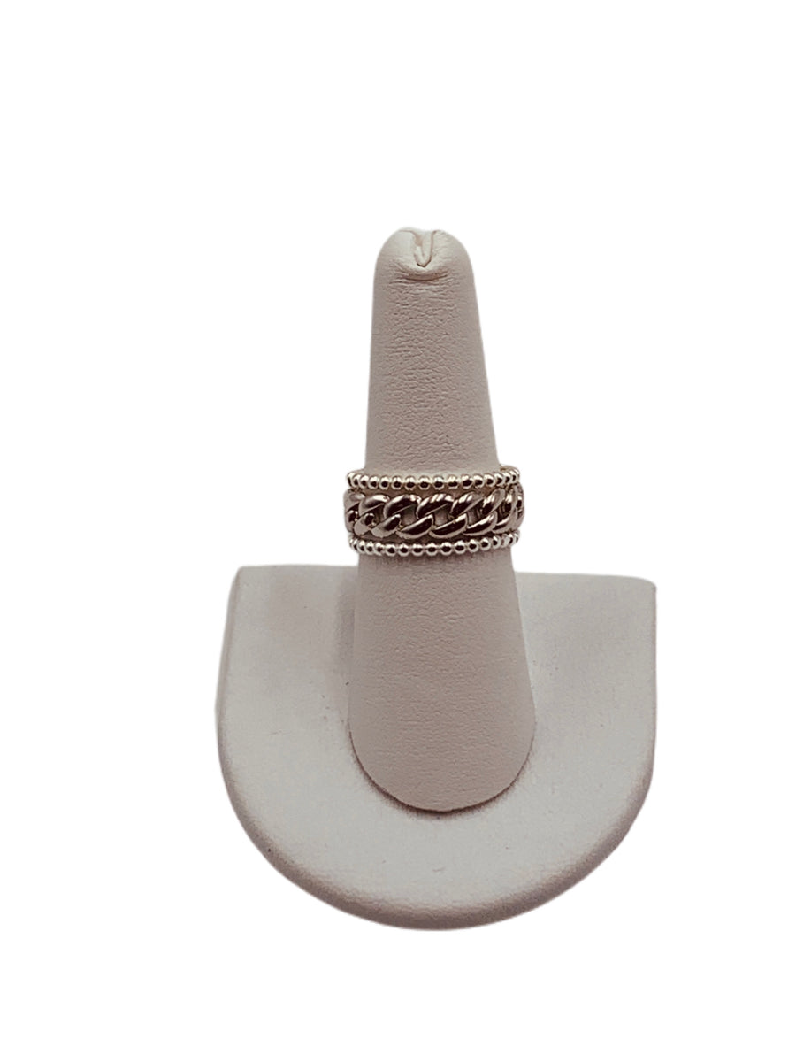 STACKABLE RING COLLECTION - CURB STACKABLE RING